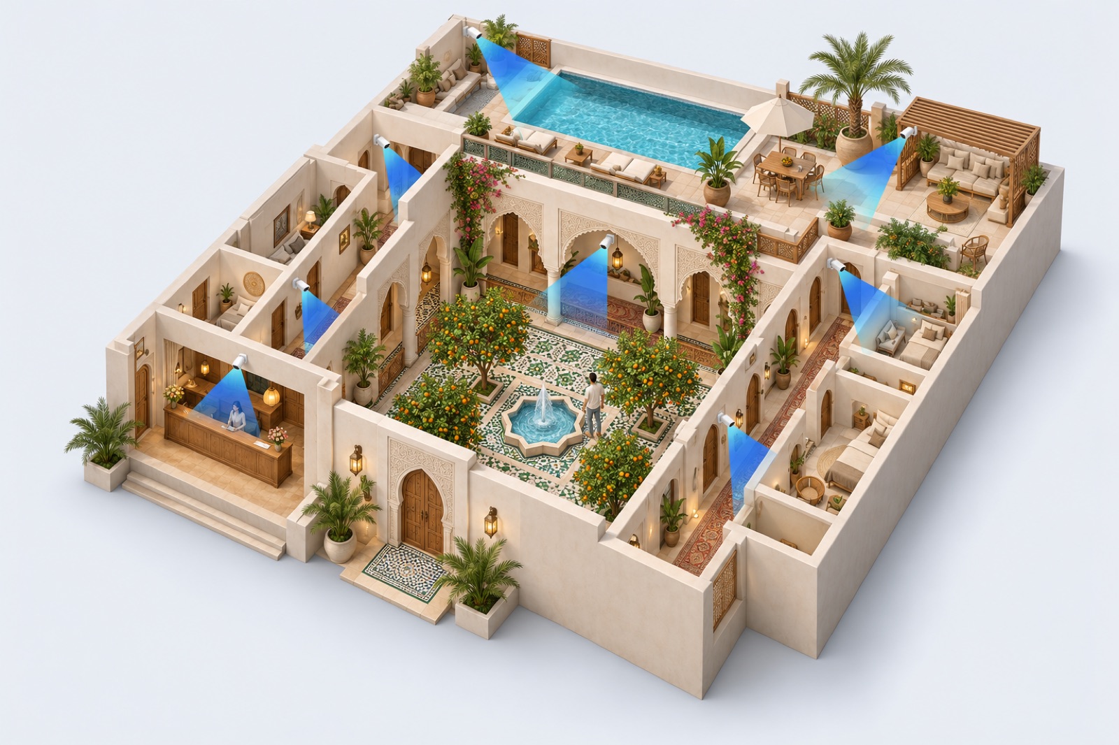 Vue d'ensemble · Hôtels & riads