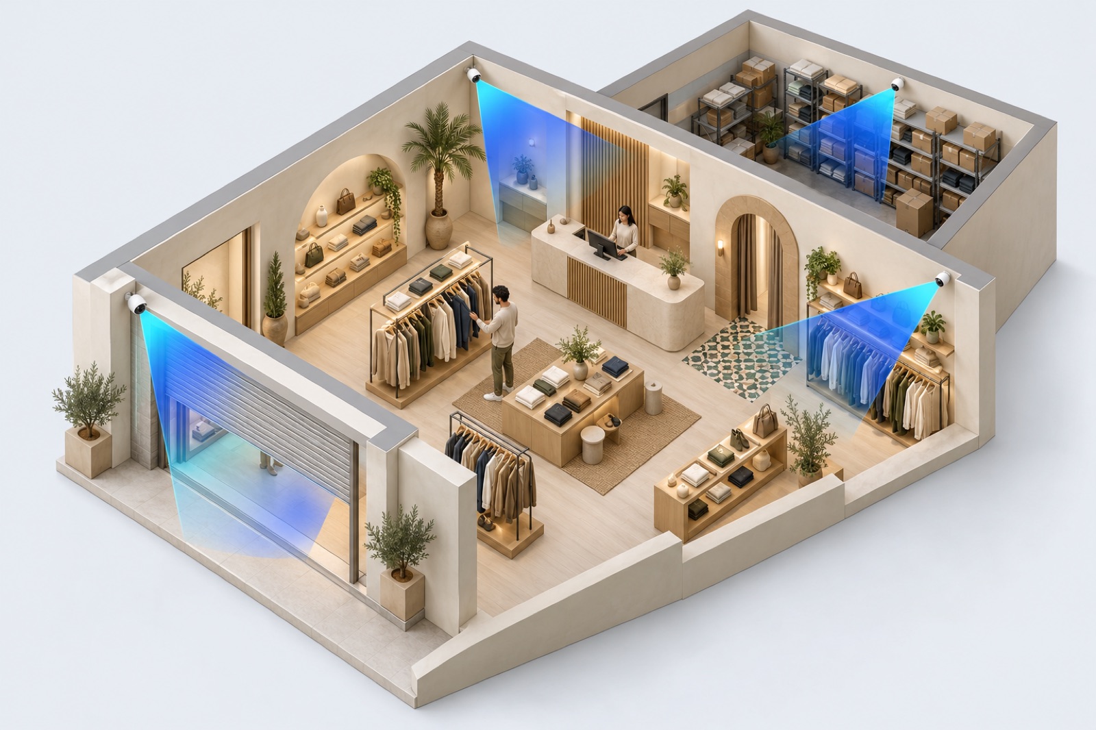 Vue d'ensemble · Commerces & franchises